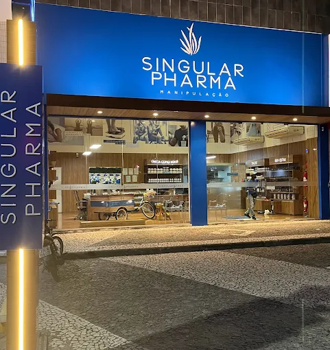 Fachada da unidade Singular Pharma em Feira de Santana