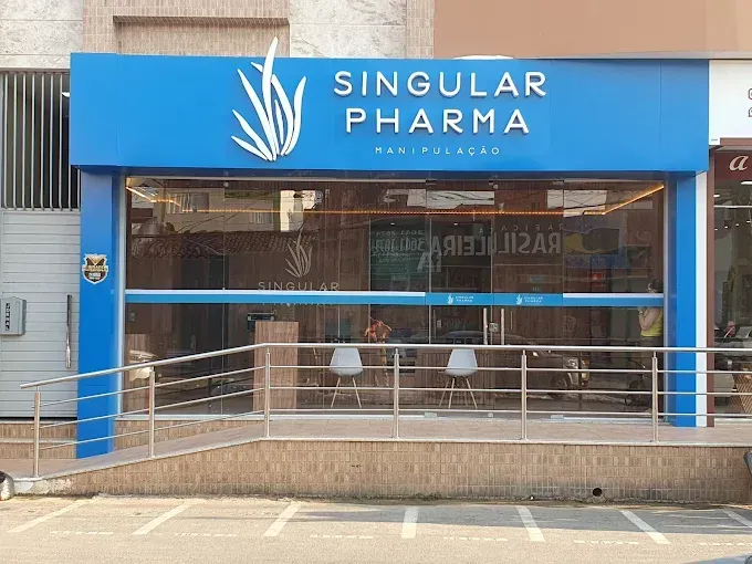 Fachada da unidade Singular Pharma em Irecê