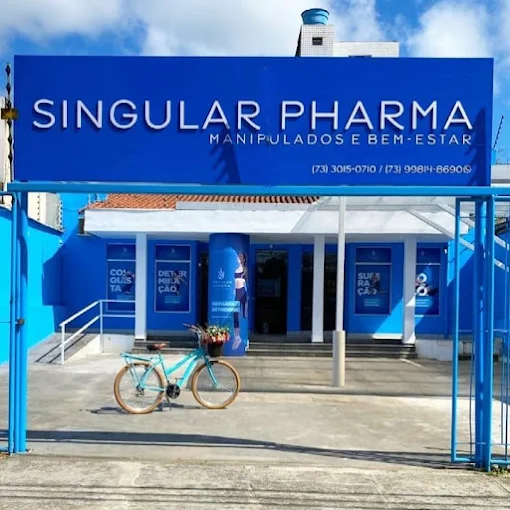Fachada da unidade Singular Pharma em Itabuna