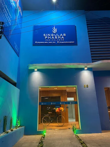 Fachada da unidade Singular Pharma em Jequié