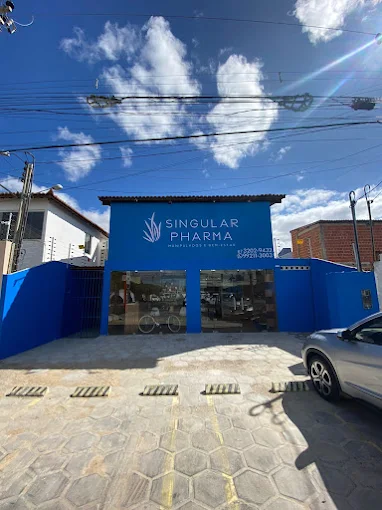 Fachada da unidade Singular Pharma em Petrolina